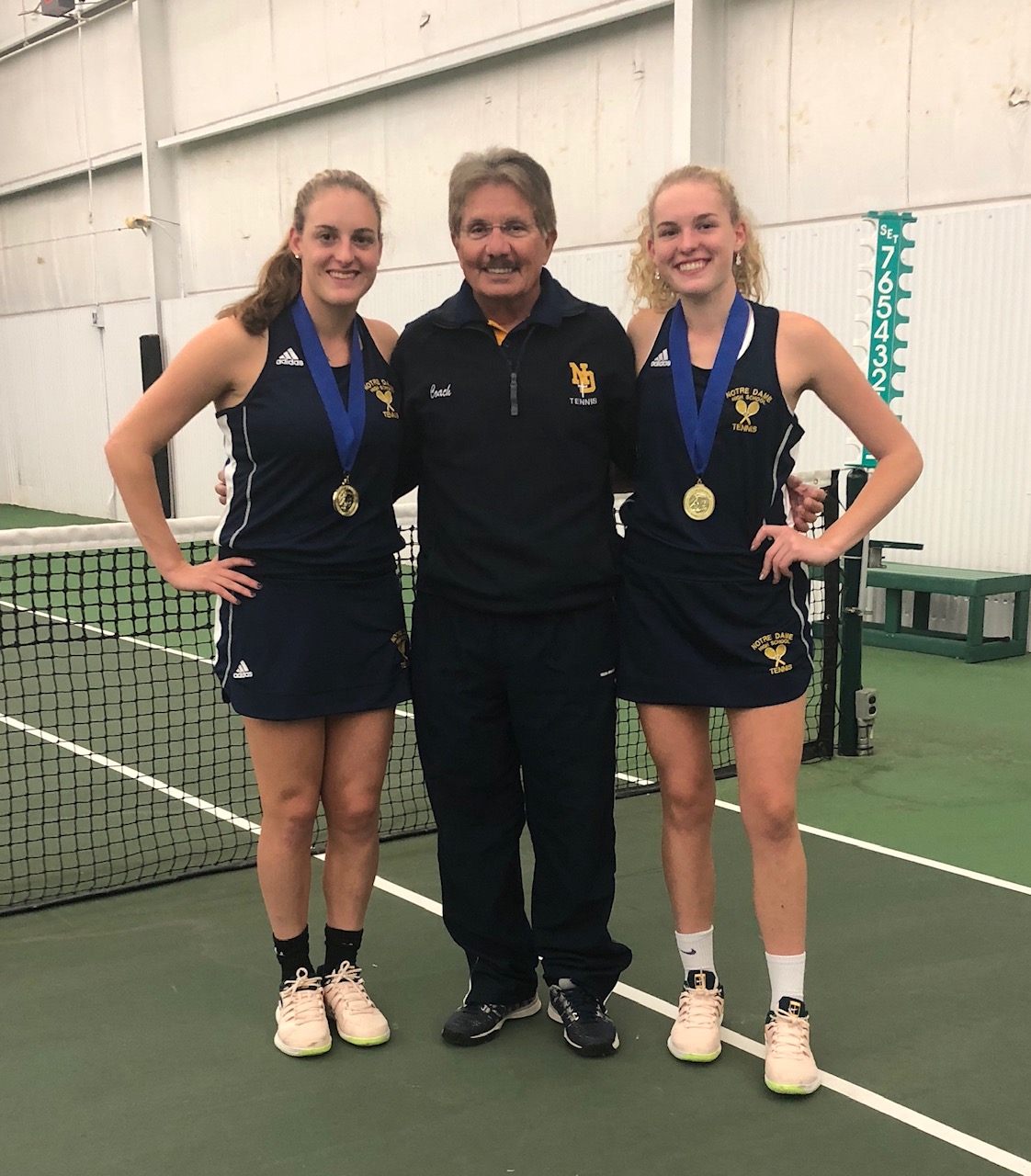 PIAA District XI Tennis Gold Medalists Notre Dame High School