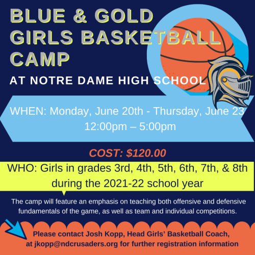 NDHS Girls Basketball Camp